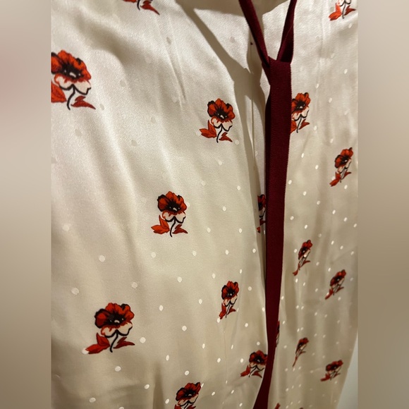 Edition Silk Printed Drawstring Pants - Picture 2 of 5